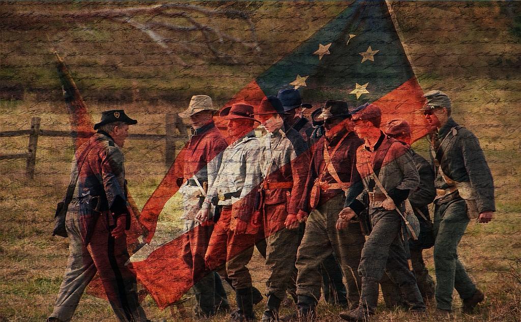 Rag Tag Group of Soldiers